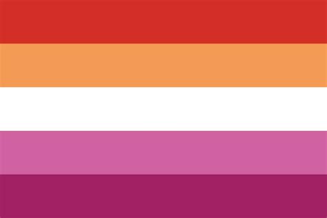 Lesbian Pride Flag LGBT Symbol 24100409 Vector Art At Vecteezy