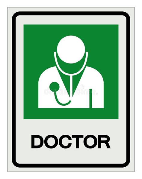 Doctor`office Symbol Sign Vector Illustration Isolate On White