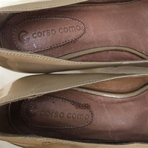 Corso Como Shoes Womens 8.5 M Pumps Tan Leather Stiletto Heels Almond ...