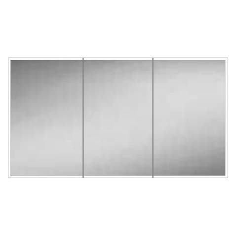 Hib Qubic 120 Led Aluminium Bathroom Cabinet Bathrooms Direct Yorkshire