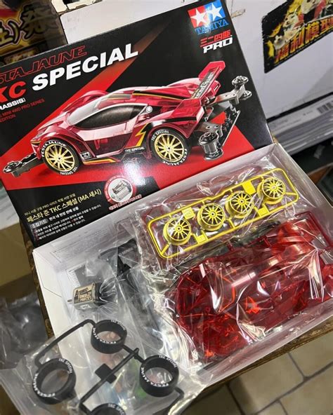 Tamiya 1 32 Mini 4WD FESTA JAUNE TKC SPECIAL MA CHASSIS 92445