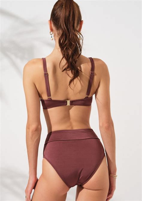 Massa High Waisted Bikini For Big Bust Zeta Curves