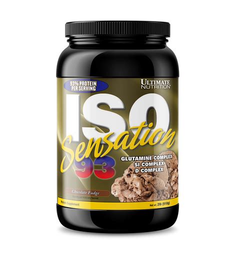 ISO Sensation® 93 Whey Protein Isolate - Ultimate Nutrition – Ultimate ...