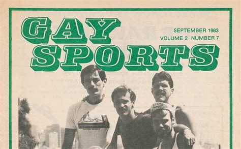 Reading Gay Sports Magazine In Honor Of Pride Month Rbsc At Nd