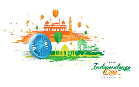 Happy Indian Independence Day Background Design Photo 638 Vectorjungal