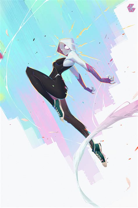 spider verse series behance