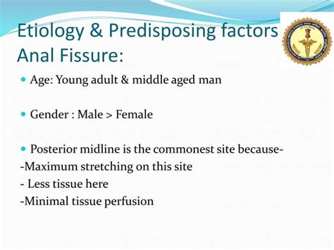 Ppt By Dr Anil Kumar Assitant Professor Aiims Patna On Anal Fissure Fistula In Ano Pptx