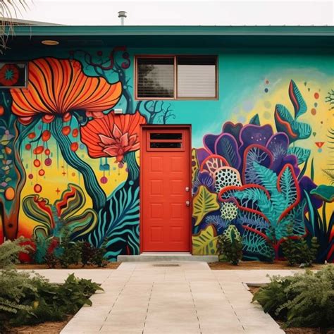 20 Amazing Outdoor Wall Mural Ideas For An Instant Exterior Upgrade