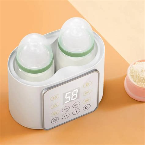 Dual-Bottle-Baby-Feeding-Heater-24Hrs-Thermostat-Travel-Milk-Heater ...