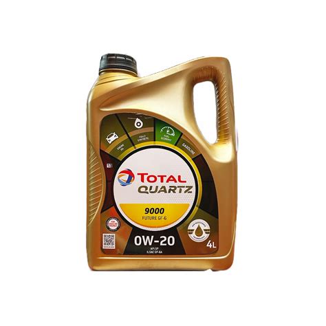 Total Quartz 9000 0w20 4L - Sehgal Autos