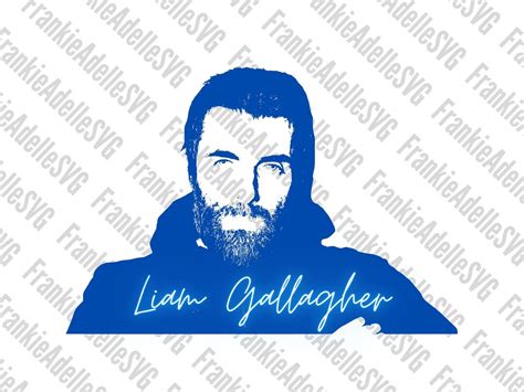 Liam Gallagher Blue Svg Png Pdf Liam Gallagher Svg Liam Etsy Uk