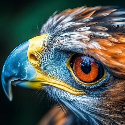 Premium Ai Image Eagle Eye A Close Look At The Vision Of The King Of