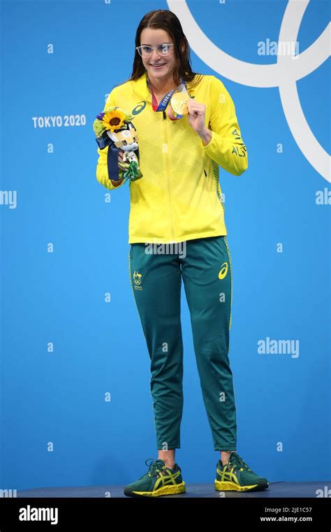 July 31st 2021 Tokyo Japan Kaylee Mckeown Of Australia Wins The