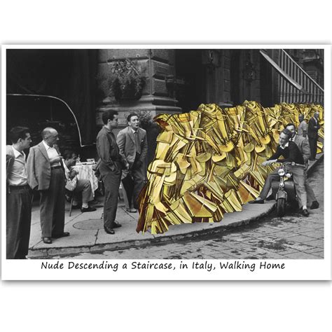 Nude Descending A Staircase In Italy Walking Home Aberrant Blog