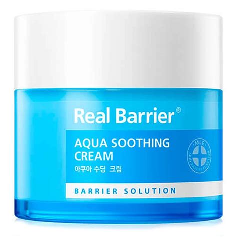 Охлаждающий крем для раздраженной кожи Real Barrier Aqua Soothing Cream ...