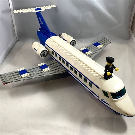 Lego City Plane 3181 Tranetbiologiaufrjbr