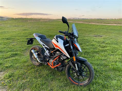 Купить б у KTM 390 Duke инжектор 6 передач в Москве белый naked bike 2021 года на Авто ру ID