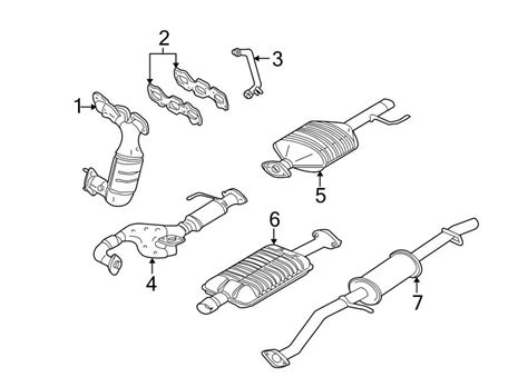 Exploring The Exhaust System Of A 2005 Ford Freestar Detailed Parts