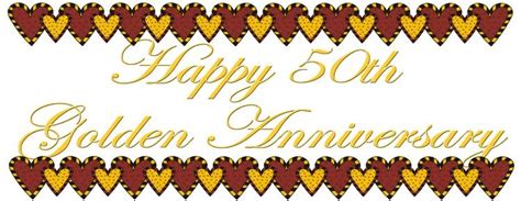 Free 50th Anniversary Clip Art - ClipArt Best