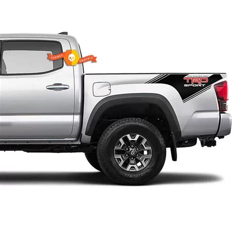 Toyota Trd Sport Texas Flag Tacoma Tundra Truck Pair Decals Vinyl Decal 2