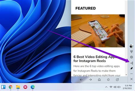 How To Use The Edge Bar In Microsoft Edge On Windows Guidingtech