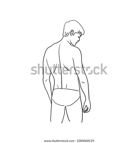 Athletic Handsome Guy Muscular Naked Torso Stock Illustration 2284068129 Shutterstock