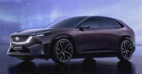 New Mazda EZ-60 revealed as sleek Tesla Model Y rival