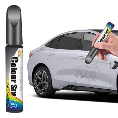 how to apply touch up paint pen to car