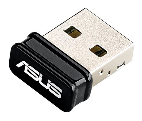 ASUS USB-N10 B1 Nano Wireless USB 2.0 card, 802.11n, 150 Mbps, nano ...