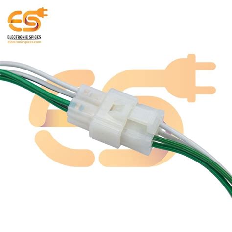 Buy 4 Pin JST Wire Connector 43.5mm Auto Wire Socket Male And Female ...