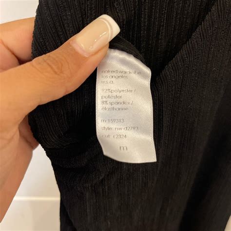 Black Naked Wardrobe Halter Neck Maxi Dress Medium Depop