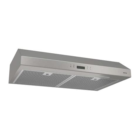 Broan Nutone Bcdj136ss Glacier 36 Inch Under Cabinet 4 Way Convertible Range Hood With 3 Speed