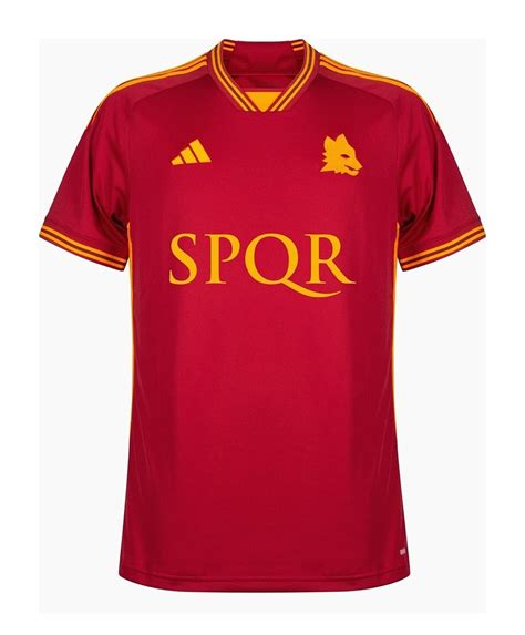 As Roma 2023 24 Home Kit