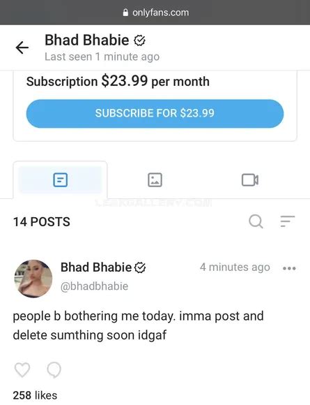 Bhadbhabie Bhadbhabiexrated Danielle Bregoli Exclusive Leaked Nude