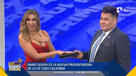 Lo Sé Todo Canal 1 Estrenó Presentadora Remplazo De Mafe Romero Nanis Ochoa