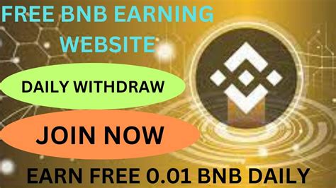 Earn Free Bnb Automatically New Free Bnb Earning Website