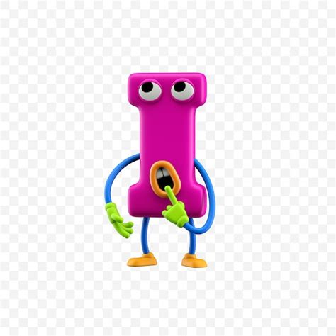 3d визуализация буквы a мультипликационного персонажа с улыбкой ...