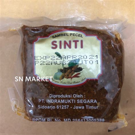 Jual Sambel Pecel Sinti Gr Shopee Indonesia