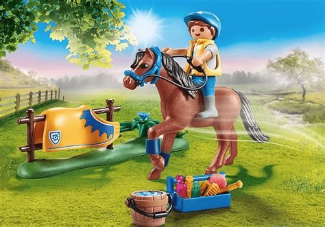 Playmobil Cavalier Avec Poney Brun Sellerie EHC