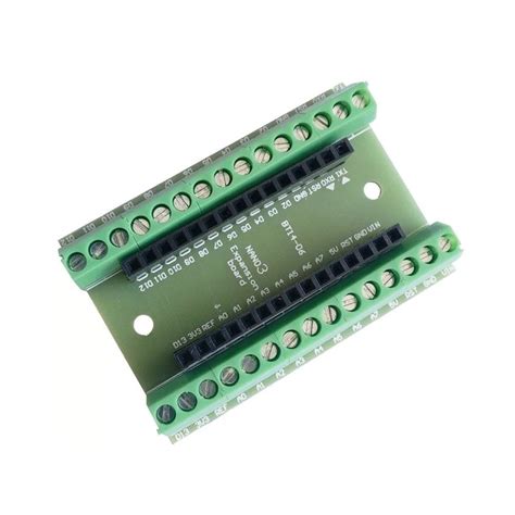 Placa Borne Terminal Para Arduino Nano Soldado Shopee Brasil