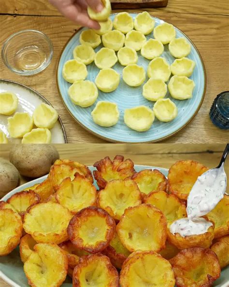 Crispy Potato Patties With Tomato And Garlic Sauce Greenku Recipes