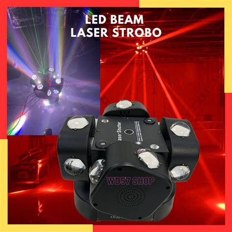 Jual Lampu Panggung Proyektor Sorot Led Laser Strobo Moving Head Putar