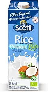 Riso Scotti Organic Rice Drink With Coconut Litre Amazon Ae Grocery