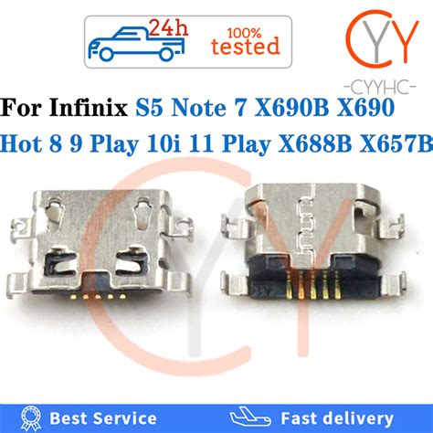 Pcs Pcs For Infinix S Note X B X Hot Play I Play X B X B Micro Usb