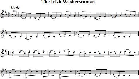 The Irish Washerwoman Free Violin Sheet Music Fiddle Music Violin