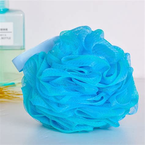 Bath Shower Loofah Sponge 75g Mesh Pouf Ball Body Scrubber Exfoliating