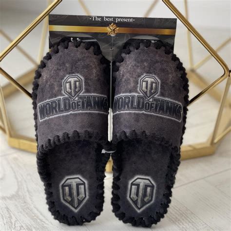 Чоловічі тапочки домашні войлочні World of Tanks 42-43 ( 27-27.5 см ...