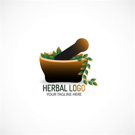 Premium Vector Herbal Logo Template Design