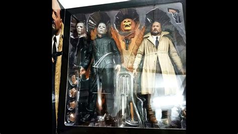 Halloween Ii Michael Myers And Dr Loomis Neca Double Pack Figure Youtube