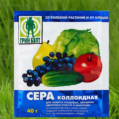 Фунгицид "Коллоидная сера": инструкция по применению для растений ...